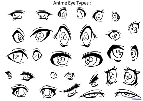 The form of the eye changes when the pupil moves. . Easy beginner anime eyes
